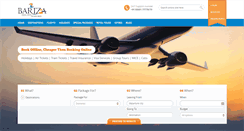 Desktop Screenshot of barizaholidays.com